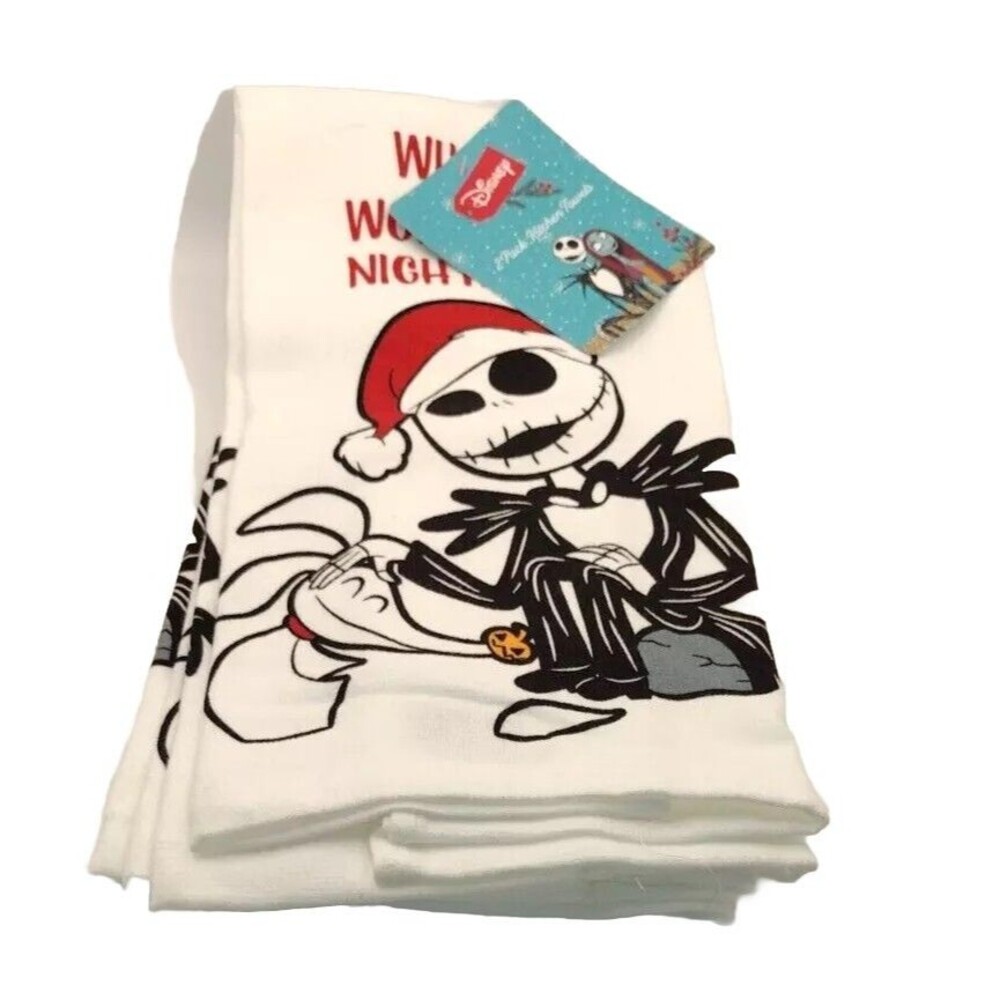 Nightmare Before Christmas Kitchen Towels Wonderful Nightmare Halloween NWT